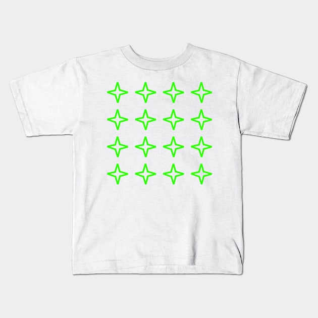 Funny stars Kids T-Shirt by nabilhaj